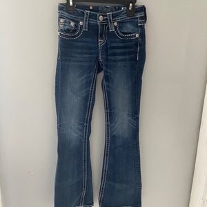 8 girls bootcut Miss Me jeans
